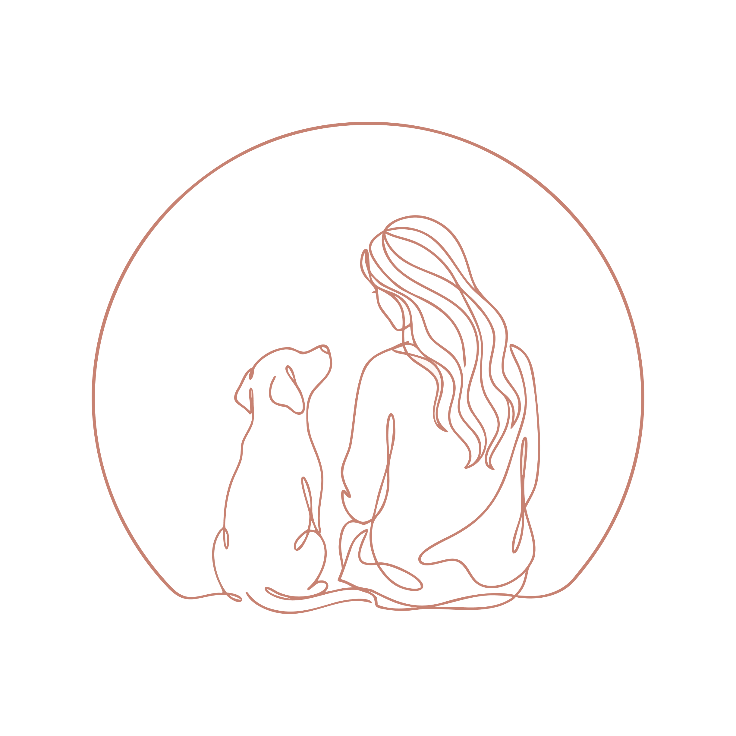 봄결동물병원 로고